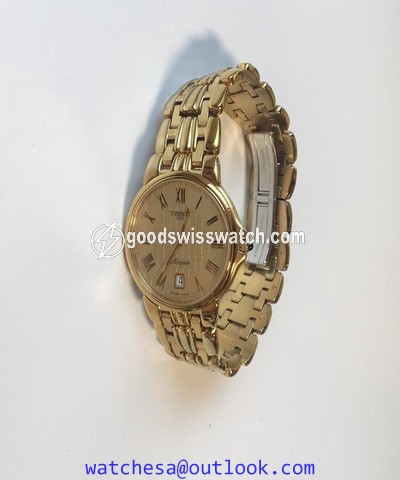 Tissot Gold Marquise Mens/Unisex Watch