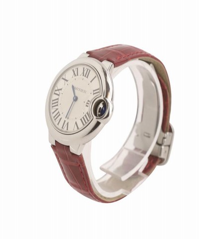 Cartier Red Ballon Bleu De Womens Watch